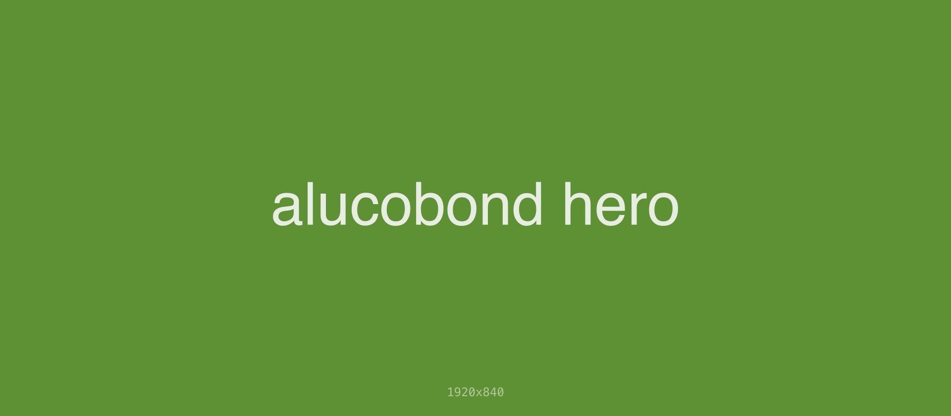 Alucobond