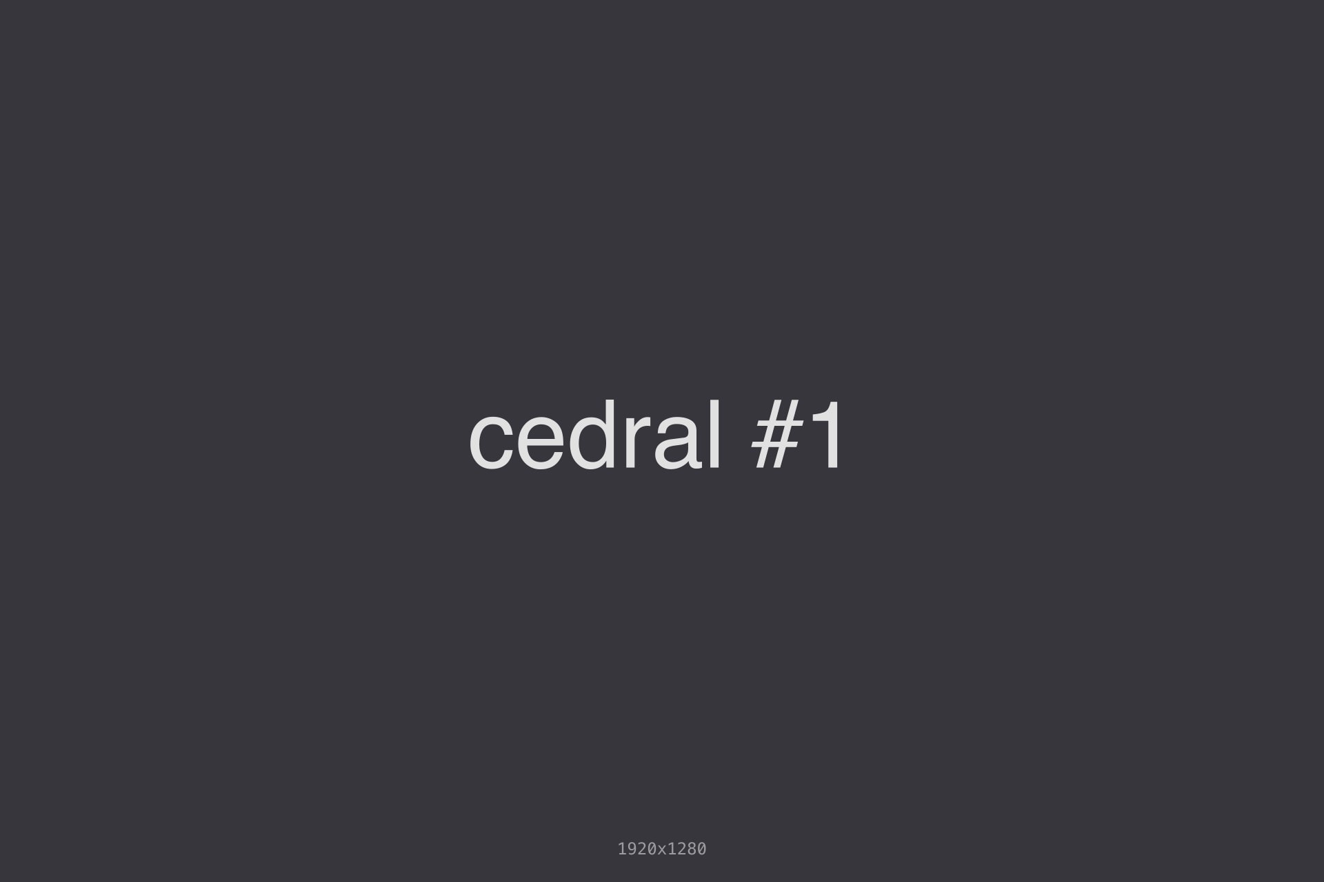 Cedral