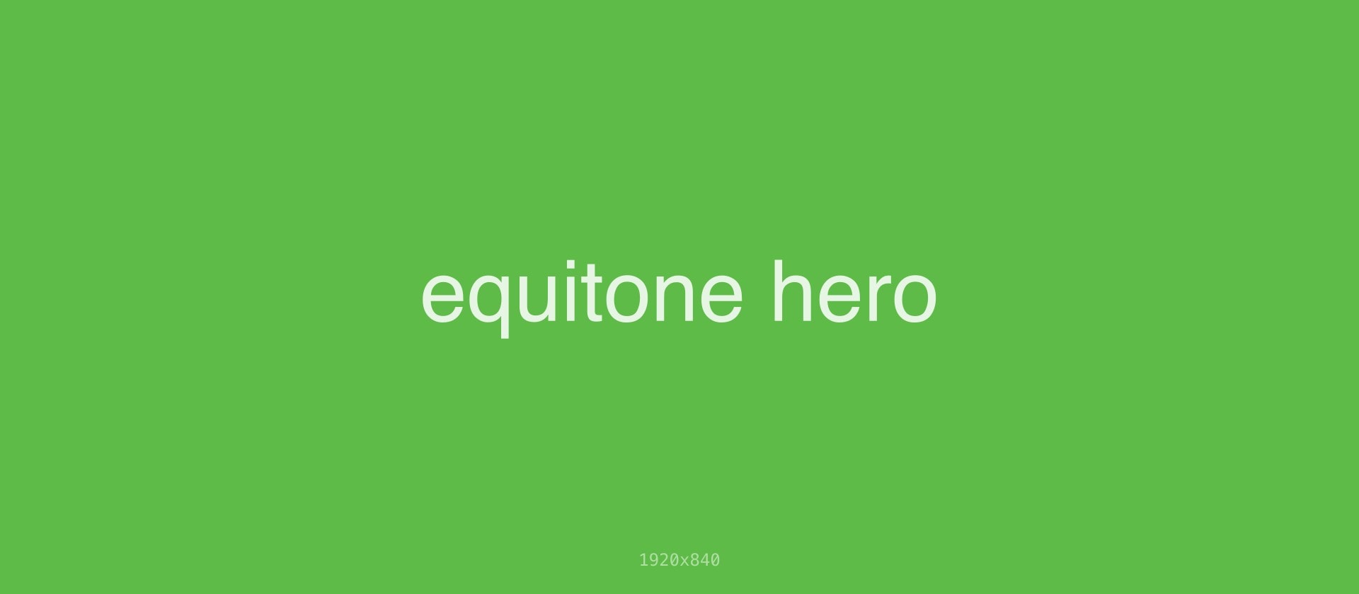 Equitone